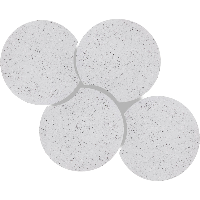 Meridian Dimple White Coffee Table IMAGE 4