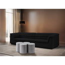 Meridian Dimple White Coffee Table IMAGE 2