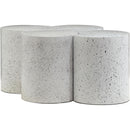 Meridian Dimple White Coffee Table IMAGE 3