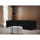 Meridian Dimple White Coffee Table IMAGE 2