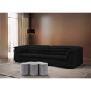 Meridian Dimple White Coffee Table IMAGE 2