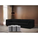 Meridian Dimple White Coffee Table IMAGE 2