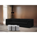 Meridian Dimple White Coffee Table IMAGE 2