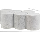 Meridian Dimple White Coffee Table IMAGE 6