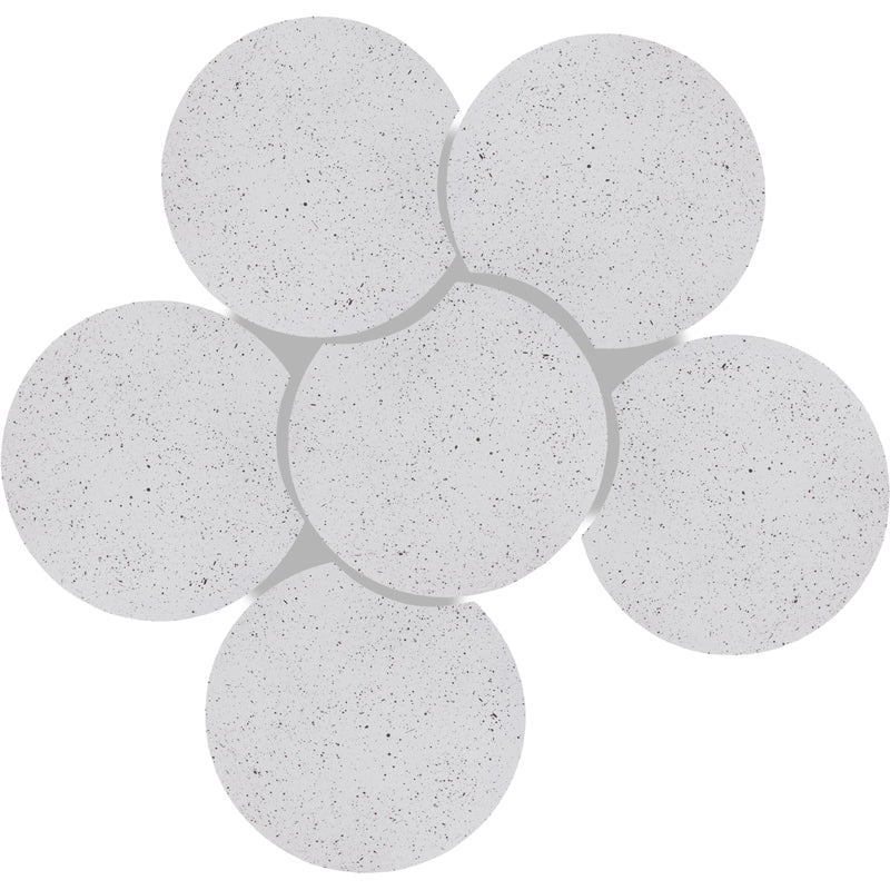 Meridian Dimple White Coffee Table IMAGE 4