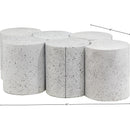 Meridian Dimple White Coffee Table IMAGE 6