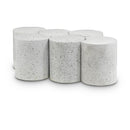 Meridian Dimple White Coffee Table IMAGE 1