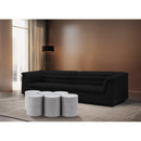 Meridian Dimple White Coffee Table IMAGE 2
