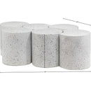 Meridian Dimple White Coffee Table IMAGE 6