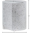 Meridian Dimple White End Table IMAGE 6