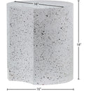 Meridian Dimple White End Table IMAGE 6