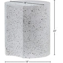 Meridian Dimple White End Table IMAGE 6