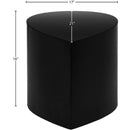 Meridian Petal Black Coffee Table IMAGE 7