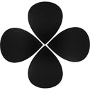 Meridian Petal Black Coffee Table IMAGE 3