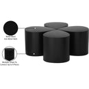 Meridian Petal Black Coffee Table IMAGE 6