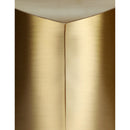 Meridian Petal Gold Coffee Table IMAGE 4