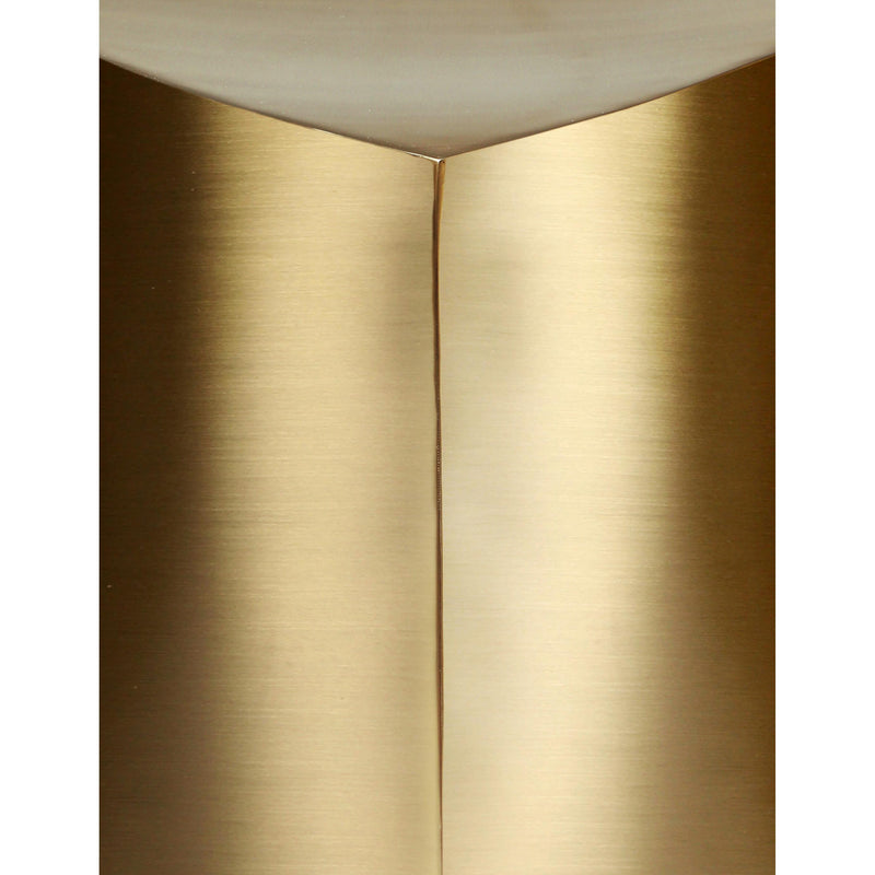 Meridian Petal Gold Coffee Table IMAGE 4