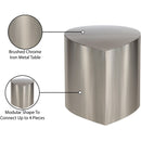 Meridian Petal Silver Coffee Table IMAGE 7