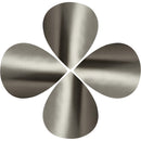 Meridian Petal Silver Coffee Table IMAGE 3