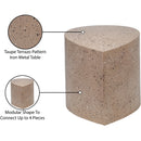 Meridian Petal Taupe Coffee Table IMAGE 6