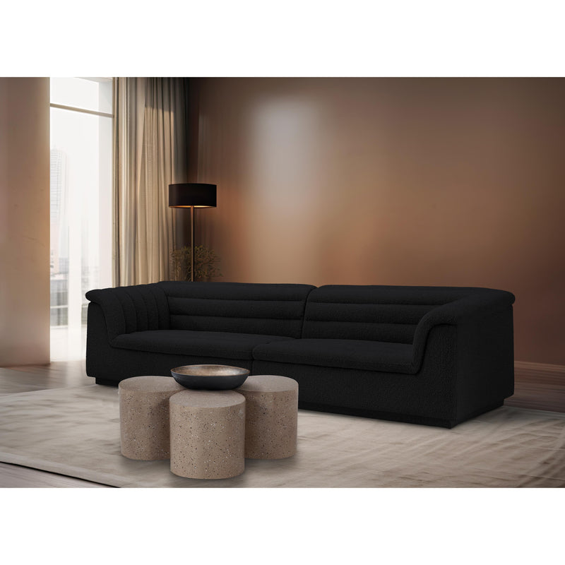 Meridian Petal Taupe Coffee Table IMAGE 2