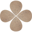 Meridian Petal Taupe Coffee Table IMAGE 3