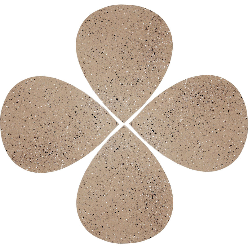 Meridian Petal Taupe Coffee Table IMAGE 3