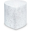 Meridian Petal White Coffee Table IMAGE 1
