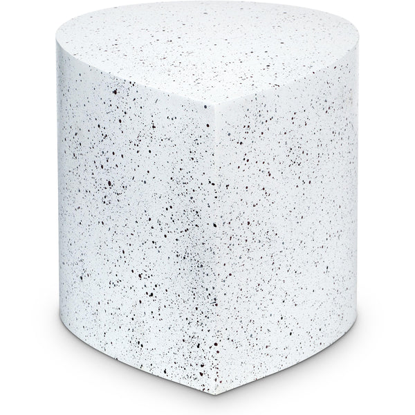 Meridian Petal White Coffee Table IMAGE 1