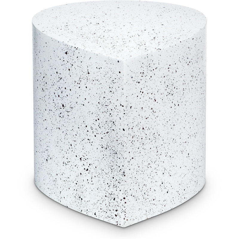 Meridian Petal White Coffee Table IMAGE 1