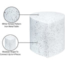 Meridian Petal White Coffee Table IMAGE 6