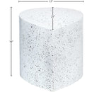 Meridian Petal White Coffee Table IMAGE 7