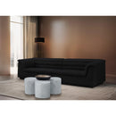Meridian Petal White Coffee Table IMAGE 2