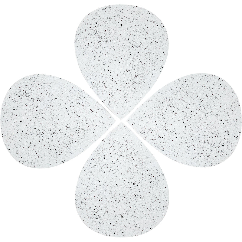 Meridian Petal White Coffee Table IMAGE 3