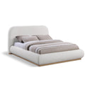 Meridian Vaughn Cream King Bed IMAGE 1