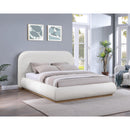 Meridian Vaughn Cream King Bed IMAGE 2