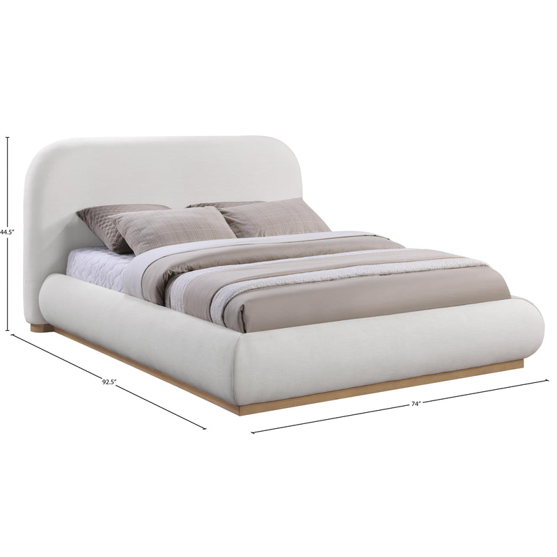 Meridian Vaughn Cream Queen Bed IMAGE 11