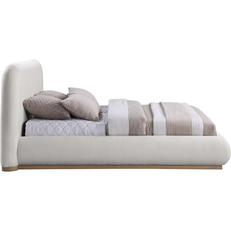 Meridian Vaughn Cream Queen Bed IMAGE 4
