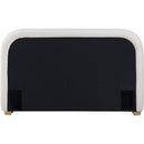 Meridian Vaughn Cream Queen Bed IMAGE 5