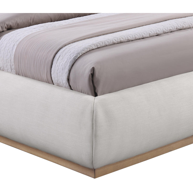 Meridian Vaughn Cream Queen Bed IMAGE 6