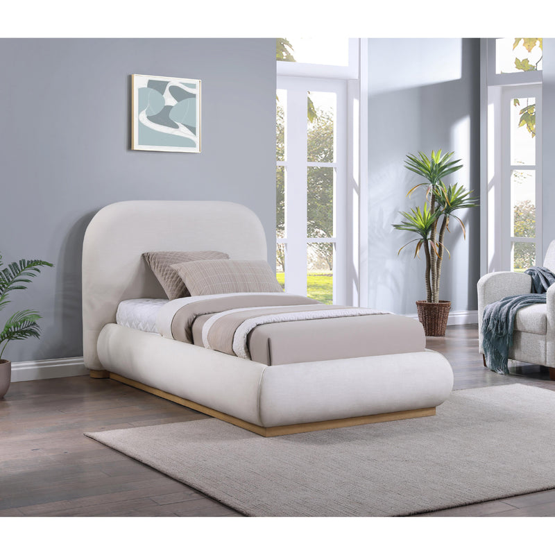 Meridian Vaughn Cream Twin Bed IMAGE 2