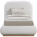 Meridian Vaughn Cream Twin Bed IMAGE 3