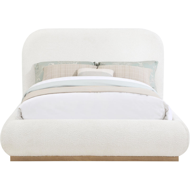 Meridian Vaughn Cream King Bed IMAGE 3