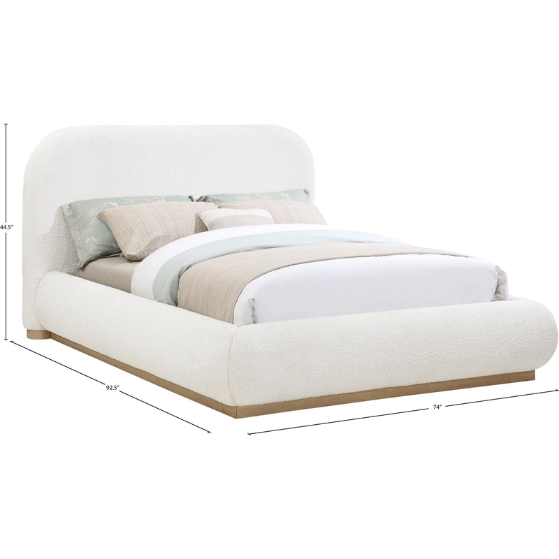 Meridian Vaughn Cream Queen Bed IMAGE 10