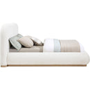 Meridian Vaughn Cream Queen Bed IMAGE 4