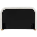 Meridian Vaughn Cream Queen Bed IMAGE 5