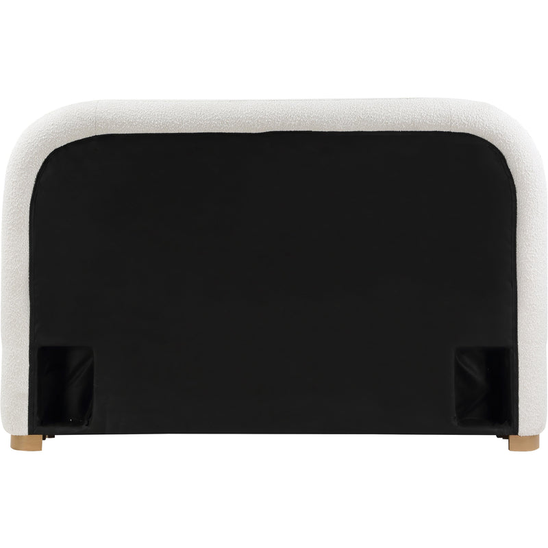Meridian Vaughn Cream Queen Bed IMAGE 5