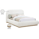 Meridian Vaughn Cream Queen Bed IMAGE 9