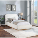 Meridian Vaughn Cream Twin Bed IMAGE 2