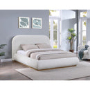 Meridian Vaughn Cream Queen Bed IMAGE 2
